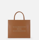 Elisabetta Franchi Big Tote With Logo