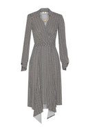 Abito stampato geometrico Elisabetta Franchi