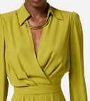 Elisabetta Franchi Dress With Tubular Necklace