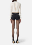 Elisabetta franchi -skjorta med halsduk