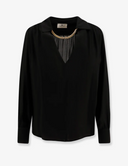 Elisabetta Franchi Shirt With Jewel Accessory