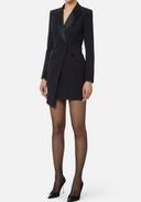 Elisabetta Franchi Robemanteau With Tuxedo Details