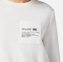 Elisabetta Franchi Sweatshirt With Poplin Details