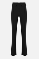 Elisabetta franchi dubbele crêpe broek