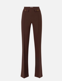 Elisabetta Franchi Double Crepe Trousers
