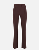Elisabetta Franchi Double Crepe Trousers