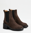 Tod's semsket ankelstøvler