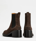 Tod's semsket ankelstøvler