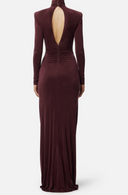 Robe de tapis rouge Elisabetta Franchi avec rideaux