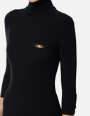 Elisabetta Franchi Knit Dress With Pocket