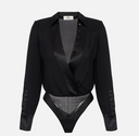 Elisabetta Franchi Georgette Body Shirt