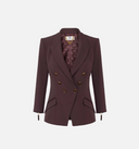 Elisabetta Franchi Double Crepe Jacket