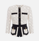 Elisabetta Franchi Bi Color Jacket