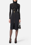 Elisabetta Franchi Skirt With Zip
