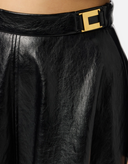 Elisabetta franchi lederen effect rok
