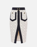 Elisabetta Franchi Two Tone Skirt