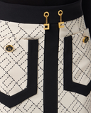 Elisabetta Franchi Two Tone Skirt