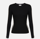 Elisabetta Franchi Sweater With Shiny Bands