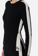 Elisabetta Franchi Sweater With Shiny Bands