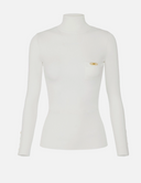 Elisabetta franchi Turtleneck suéter con bolsillo