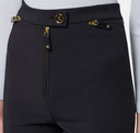 Elisabetta Franchi Double Crepe Trousers