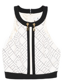 Elisabetta Franchi Bi Color Top