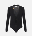 Elisabetta Franchi Viscose og Silk Bodysuit