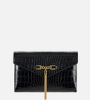 Elisabetta franchi schouderriem met groumette ketting