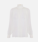 Elisabetta Franchi Voile Blouse