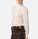 Elisabetta Franchi Voile Blouse