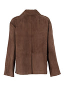 S Max Mara Giacca In Pelle Charme