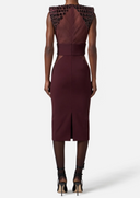 Elisabetta Franchi Dress With Coconut Embroidery