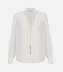 Elisabetta franchi shirt met ketting
