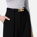 Elisabetta Franchi Double Logo Belt