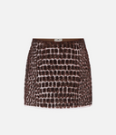 Elisabetta Franchi Tulle Skirt With Coconut Embroidery