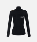 Elisabetta Franchi Turtleneck With Lettering Detail