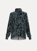 Forte Forte Velvet Rollneck With Moire' Print