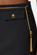 Elisabetta Franchi Skirt With Jewel Chain