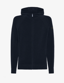 Rrd Velvet Hood Zip Knit