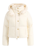 Elisabetta franchi fluwelen down jas