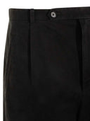 Jil Sander Straight Leg Cotton Trousers