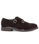 Doucal's Double Buckle Cap Toe