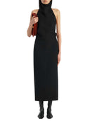 Khaite Roxanne Halterneck Maxi Dress