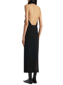 Khaite Roxanne Halterneck Maxi Dress