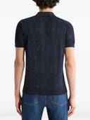 Etro Paisley Floral Print Polo Shirt