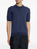 Etro Paisley Button Up Polo