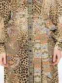 Etro Midi Dress With Paisley Animal Print