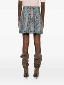 Etro Short Skirt With Buttons