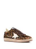 Golden Goose Ball Star Sneakers mit Leopardenmuster