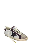 Golden Goose Super Star Suede Toe And Heel Nappa Upper With Coconut Printed Star